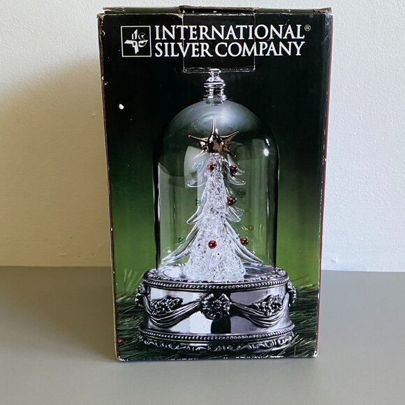 International Silver C. Revolving Musical Globe - Picture 3 of 12
